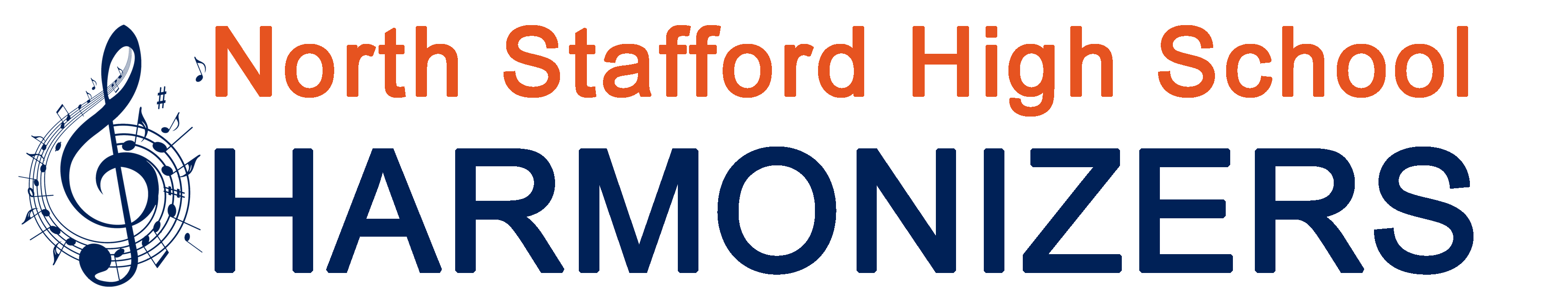 North Stafford High School Harmonizers Logo Simple